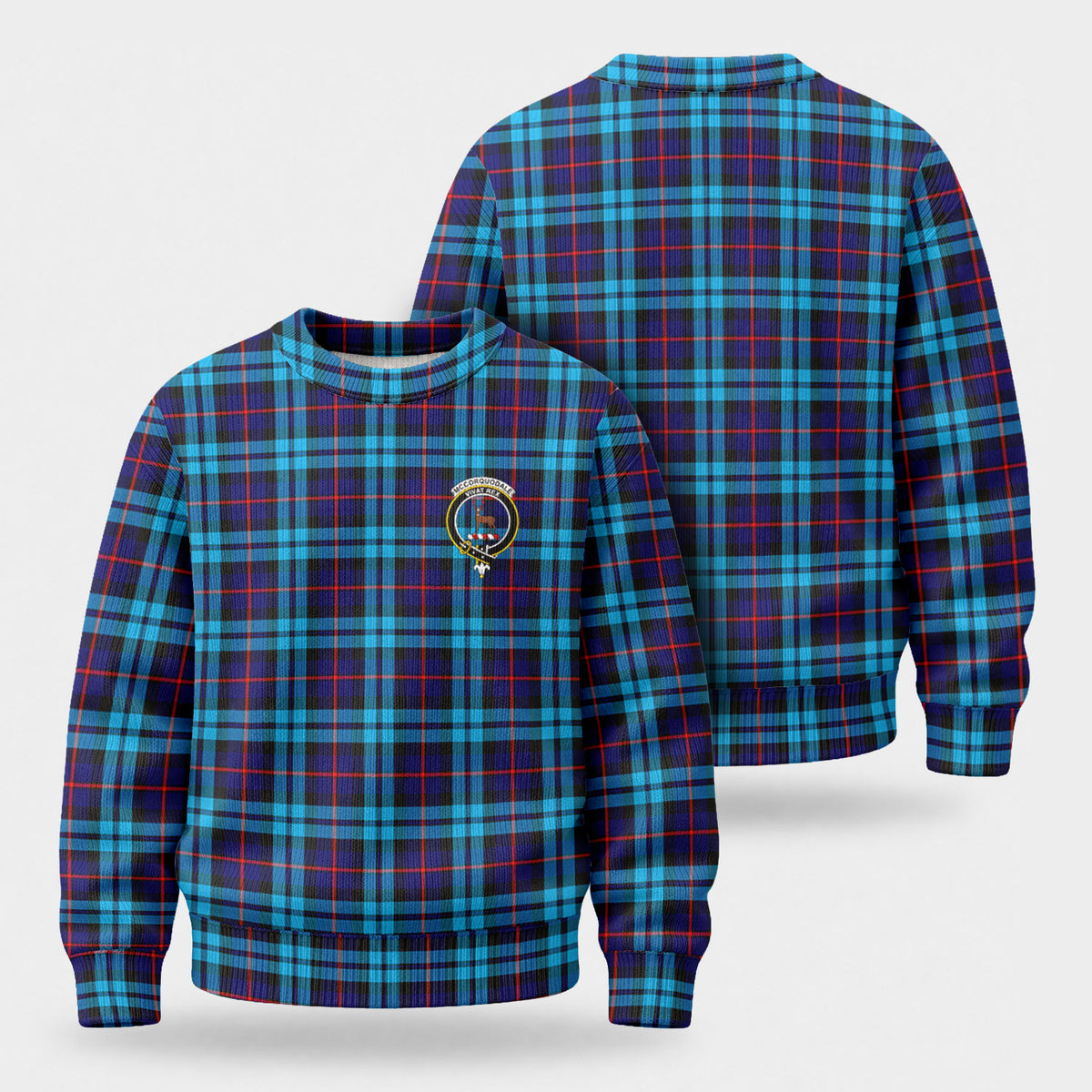 McCorquodale Tartan Crest Sweater