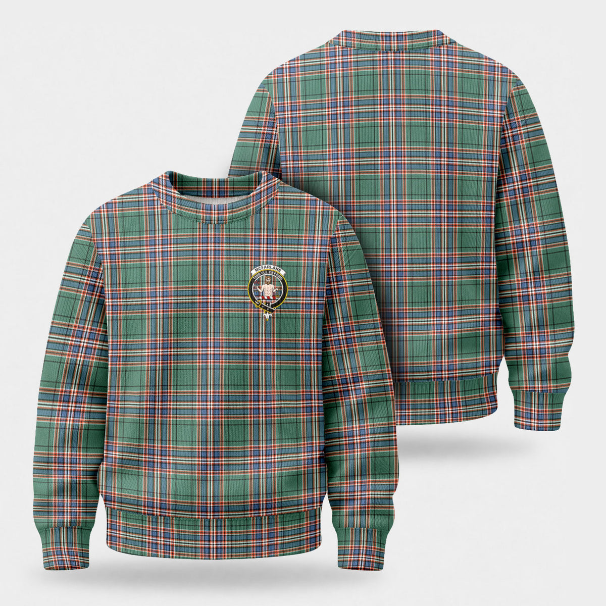McFarlane Hunting Ancient Tartan Crest Sweater