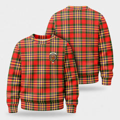 McGill Modern Tartan Crest Sweater
