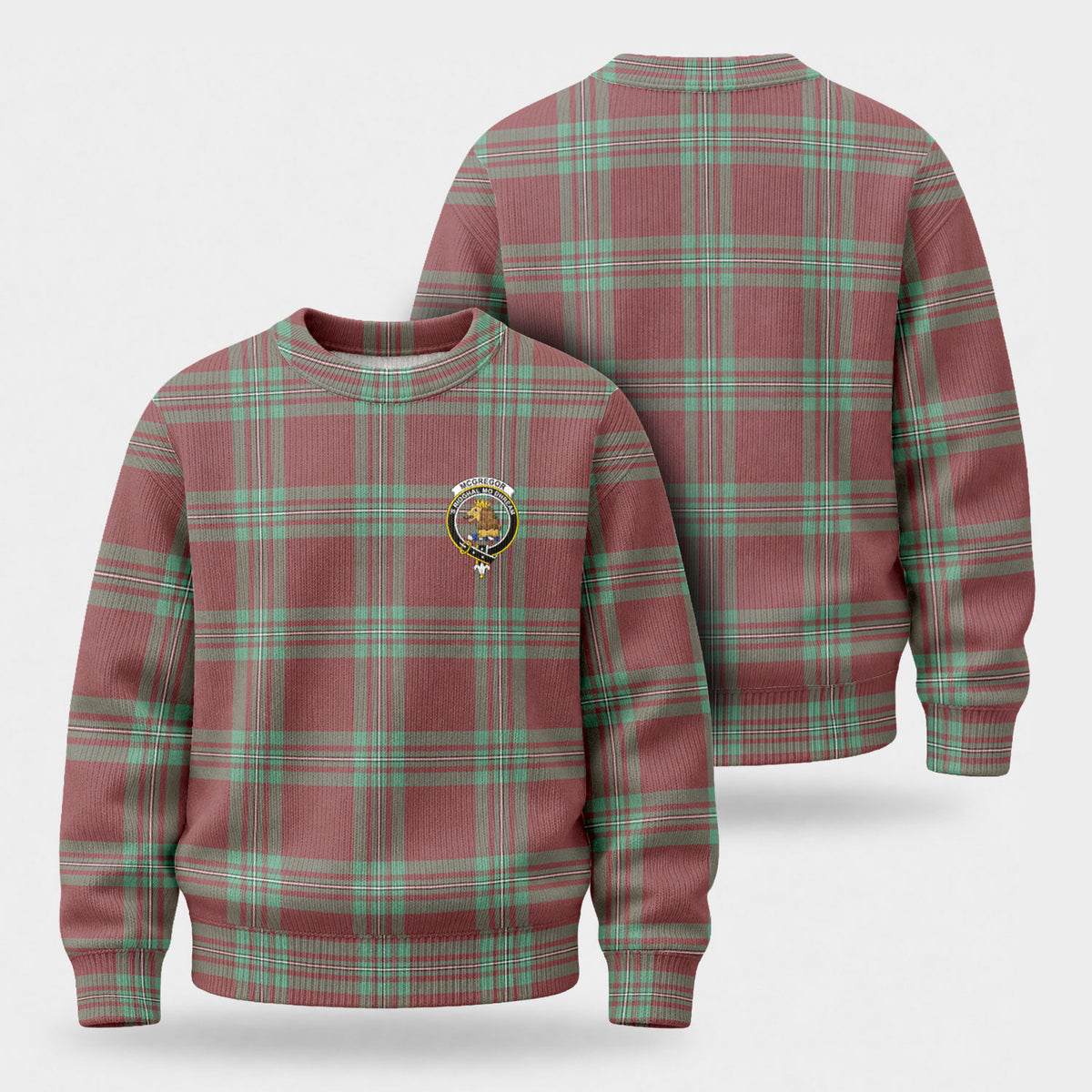 McGregor Hunting Ancient Tartan Crest Sweater