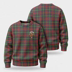 McKintosh Hunting Modern Tartan Crest Sweater