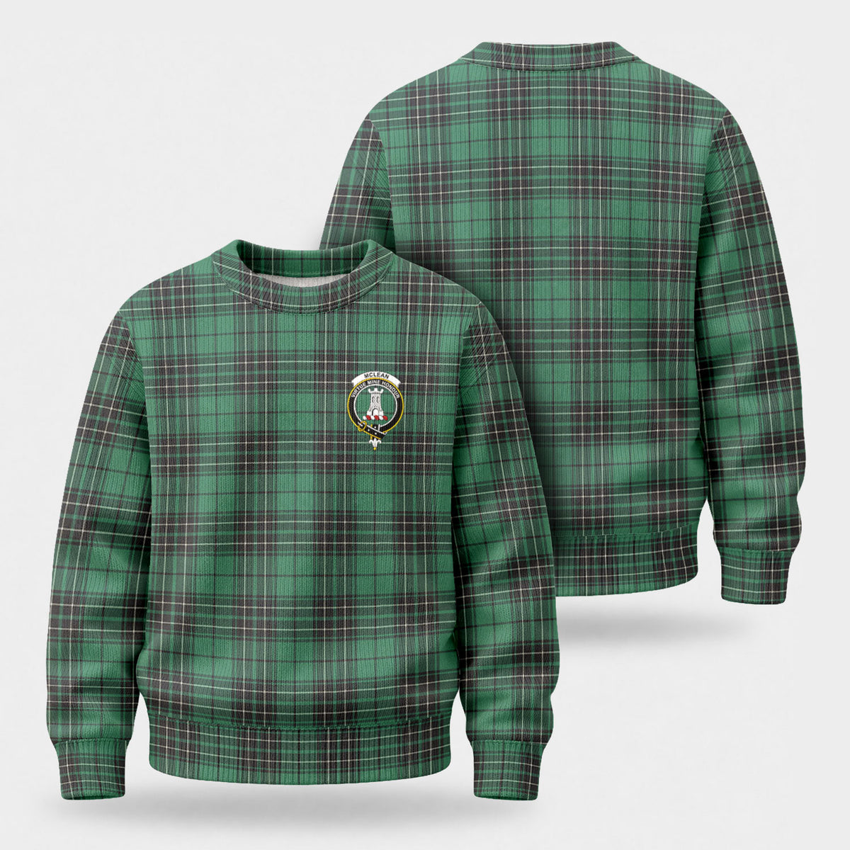 McLean Hunting Ancient Tartan Crest Sweater