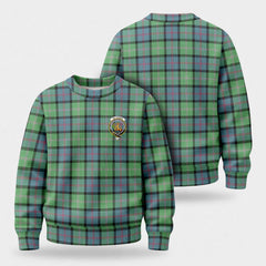 McThomas Ancient Tartan Crest Sweater