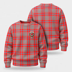 Moubray Tartan Crest Sweater