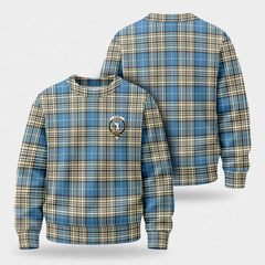 Napier Ancient Tartan Crest Sweater