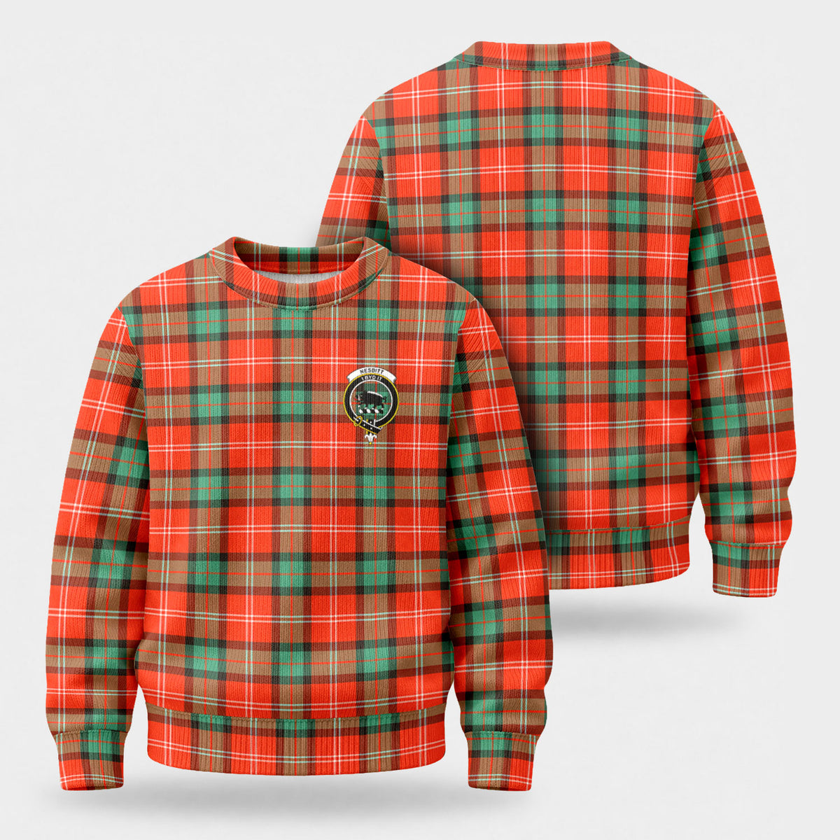 Nesbitt Ancient Tartan Crest Sweater