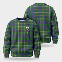 Orr Tartan Crest Sweater