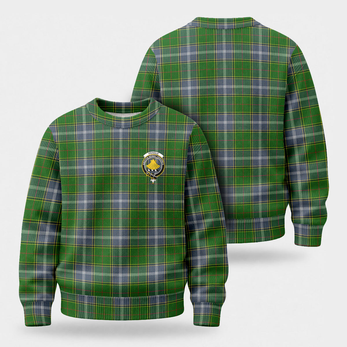 Pringle Tartan Crest Sweater