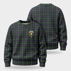 Purves Tartan Crest Sweater