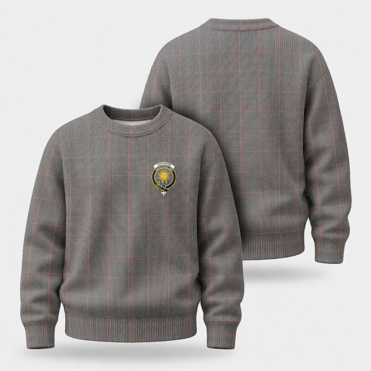 Shepherd Tartan Crest Sweater