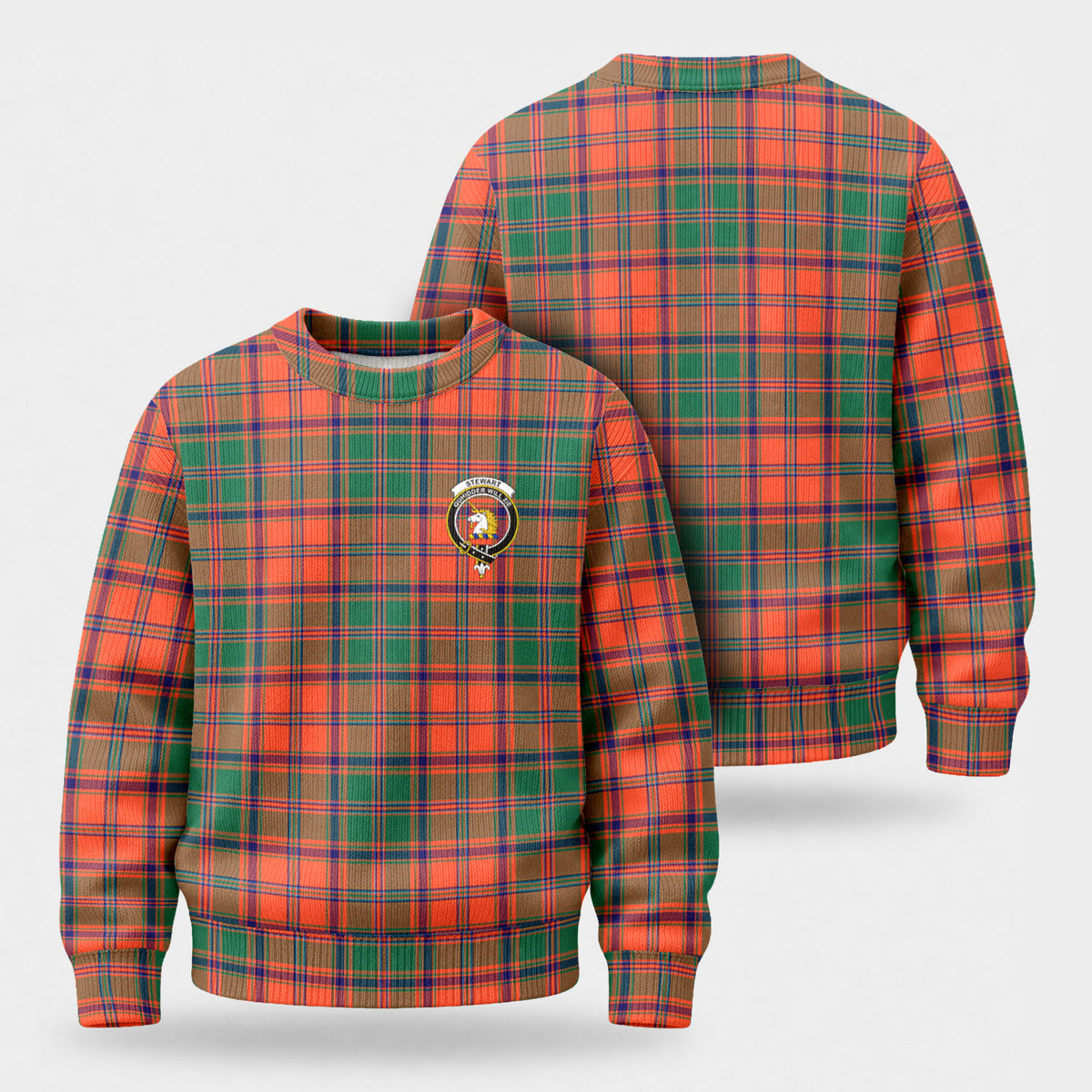 Stewart of Appin Ancient Tartan Crest Sweater