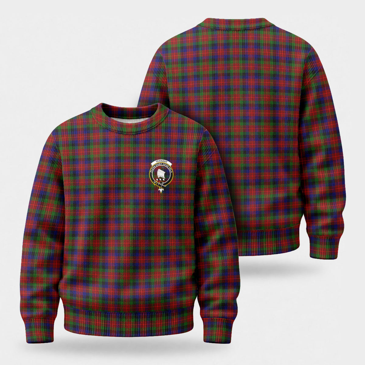 Tennant Tartan Crest Sweater