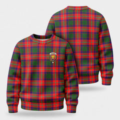 Wauchope (or Waugh) Tartan Crest Sweater