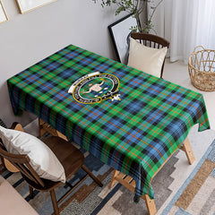 Murray of Atholl Ancient Tartan Crest Tablecloth