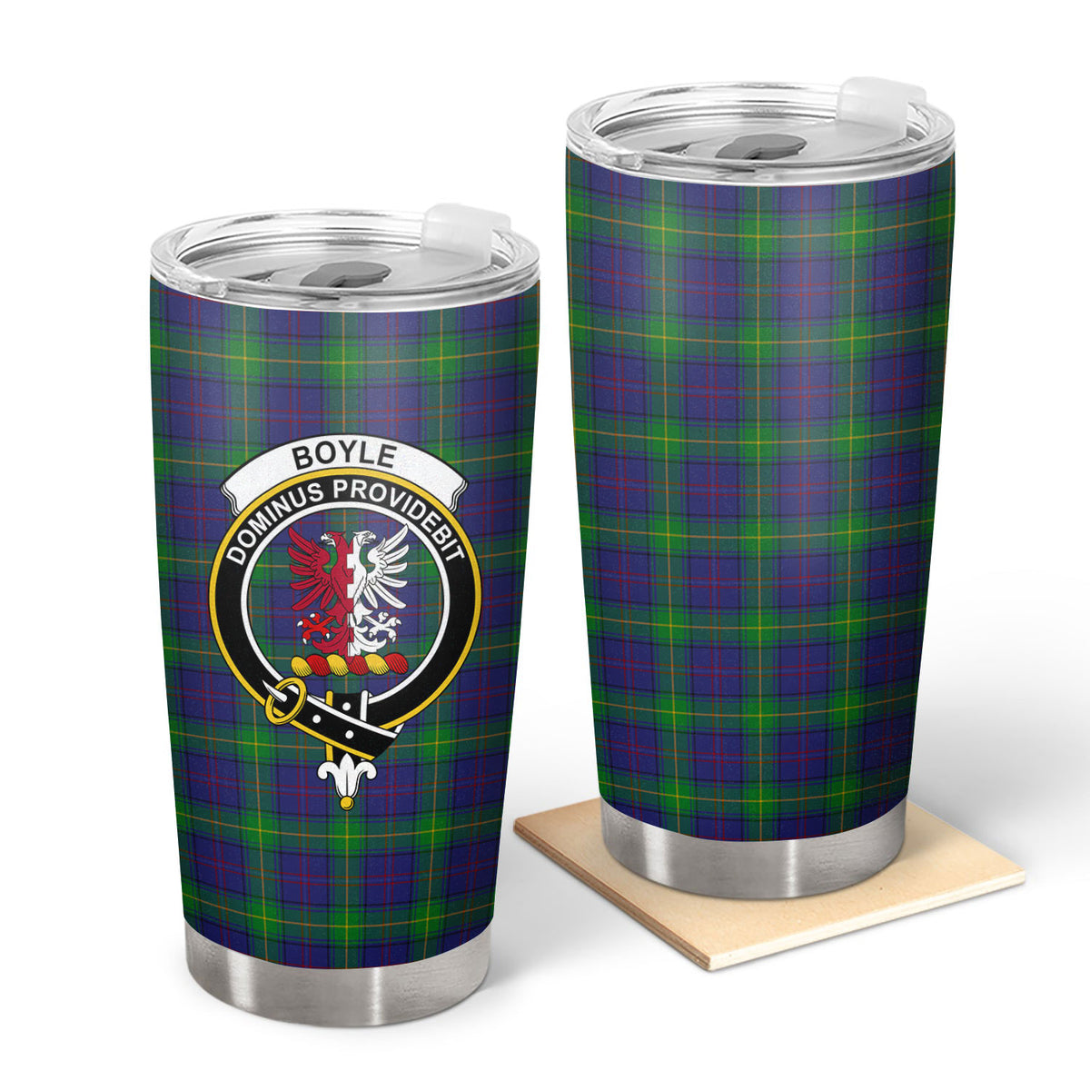 Boyle Tartan Crest Tumbler