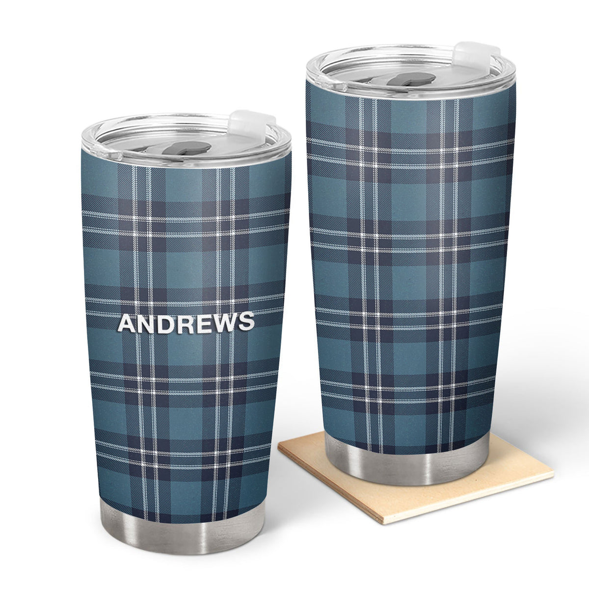 St Andrews Tartan Tumbler