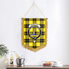 Barclay Dress Modern Tartan Crest Wall Hanging Banner