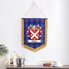 Bryson Tartan Coat of Arms Wall Hanging Banner