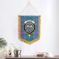 Ralston Tartan Crest Wall Hanging Banner