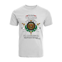 McGregor Modern Tartan Crest T-shirt - I'm not yelling style