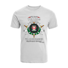 McCormick Tartan Crest T-shirt - I'm not yelling style