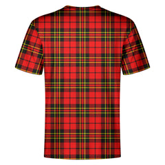 Brodie Modern Tartan Crest T-shirt