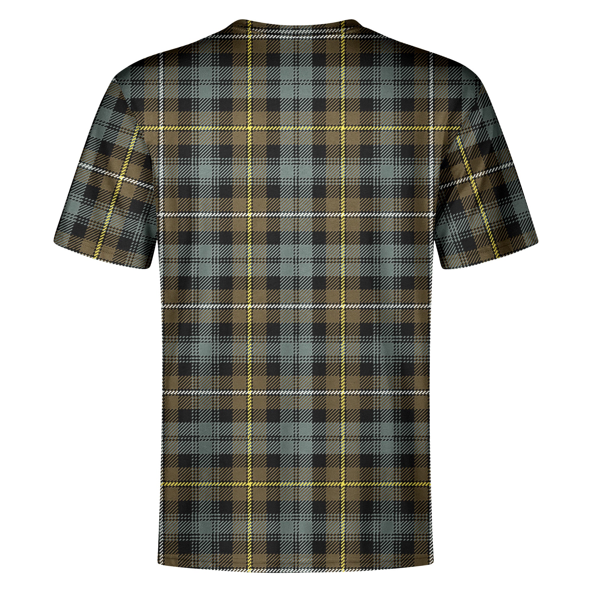 Campbell Argyll Weathered Tartan Crest T-shirt