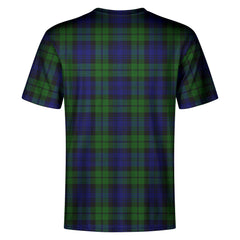 Campbell Modern Tartan Crest T-shirt