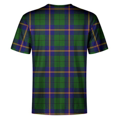 Carmichael Modern Tartan Crest T-shirt