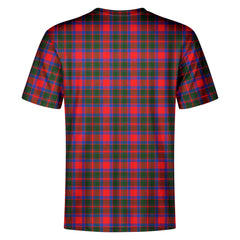 Carrick District Tartan Crest T-shirt