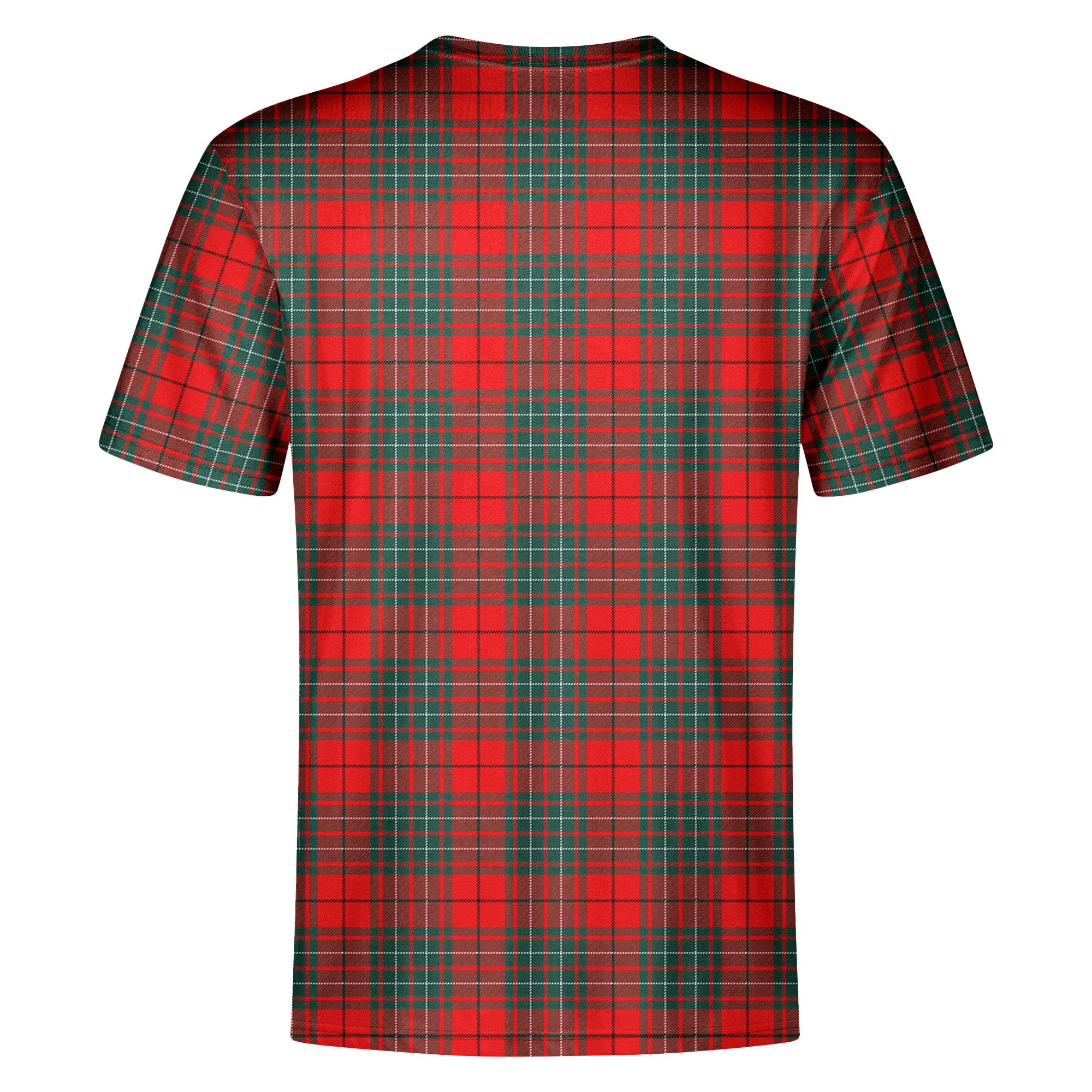 Cumming Modern Tartan Crest T-shirt