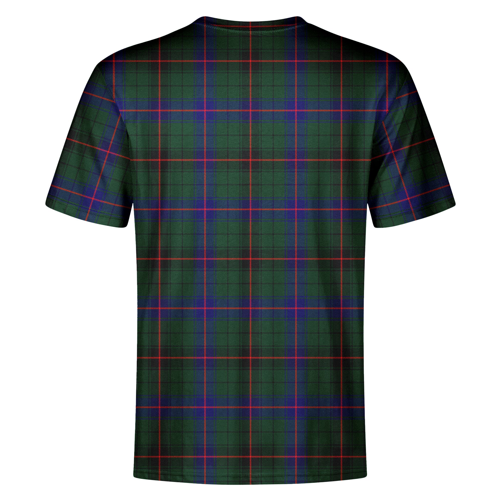 Davidson Modern Tartan Crest T-shirt