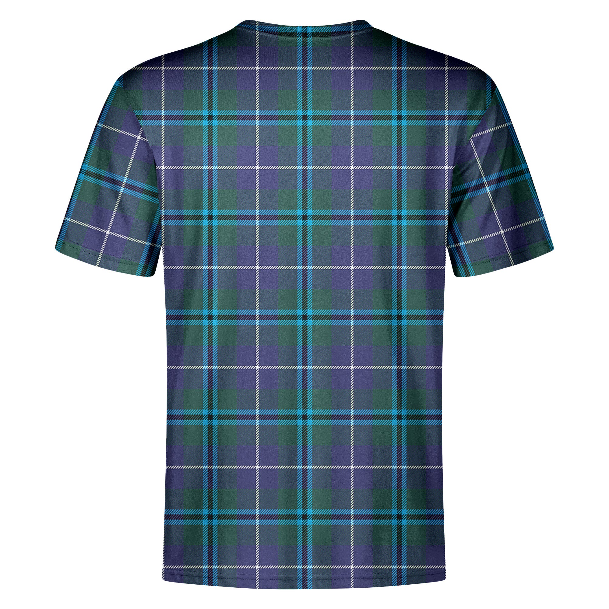 Douglas Modern Tartan Crest T-shirt