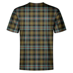 Farquharson Weathered Tartan Crest T-shirt