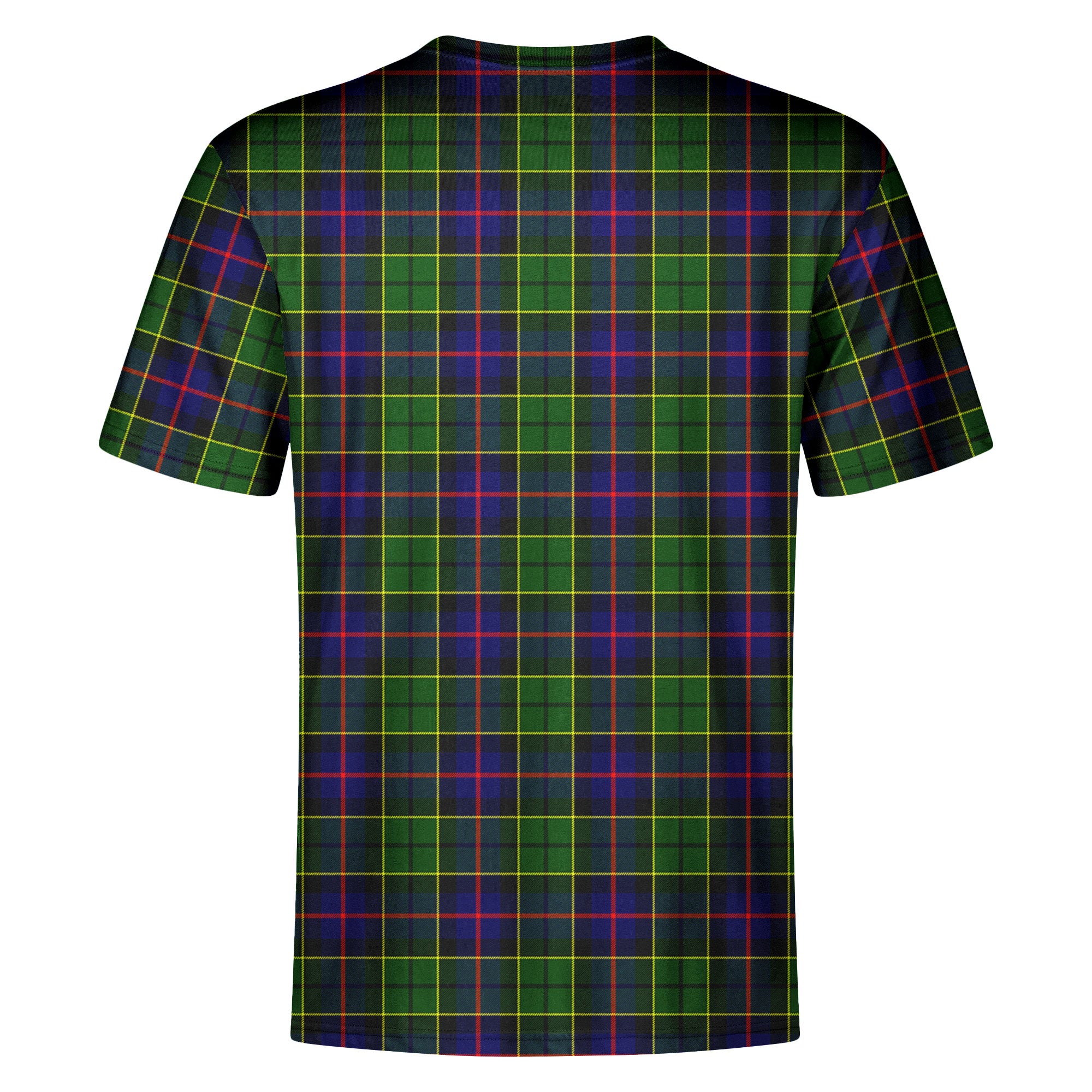 Forsyth Modern Tartan Crest T-shirt