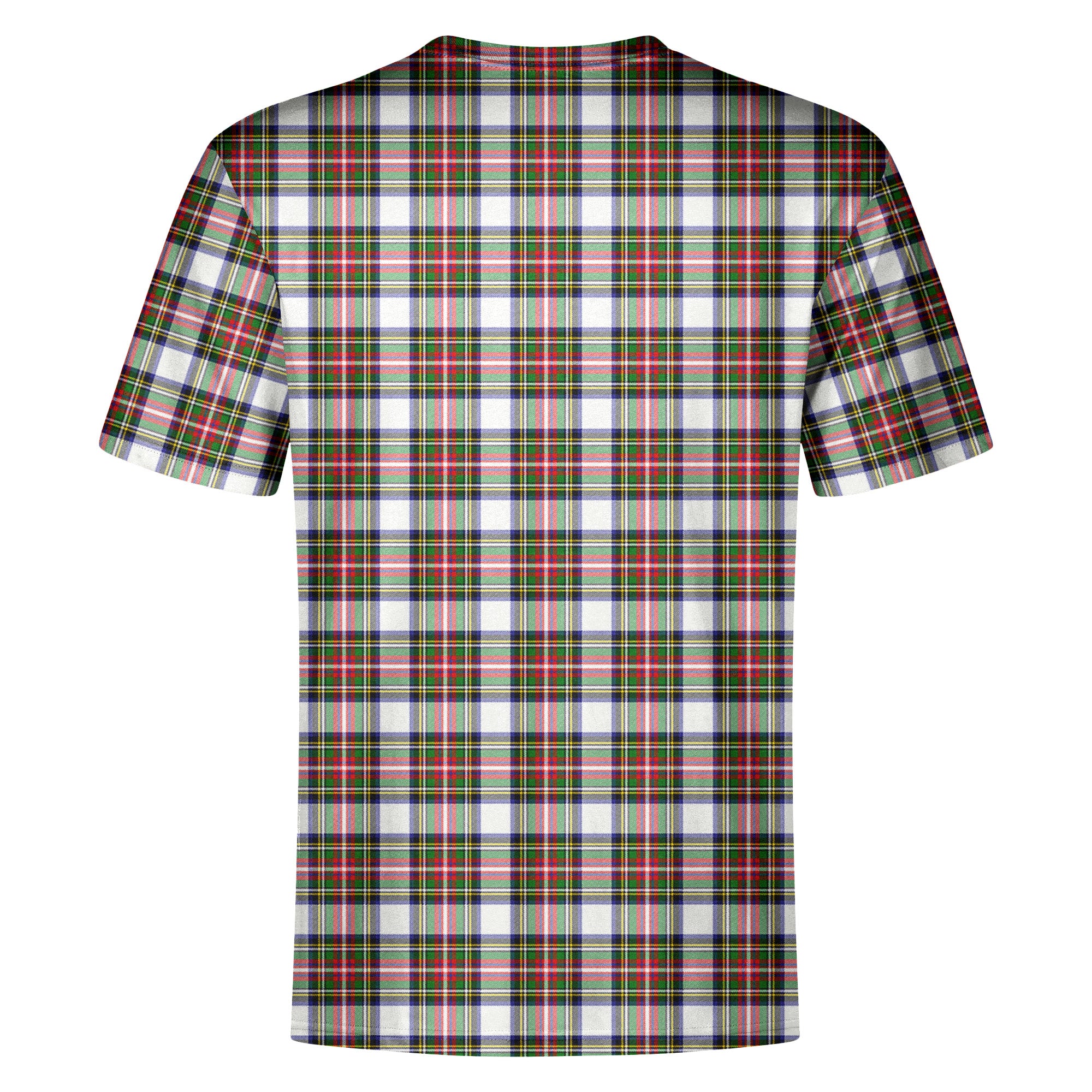 Stewart Dress Modern Tartan Crest T-shirt