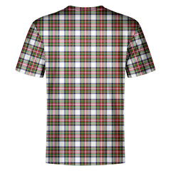 Stewart Dress Modern Tartan Crest T-shirt