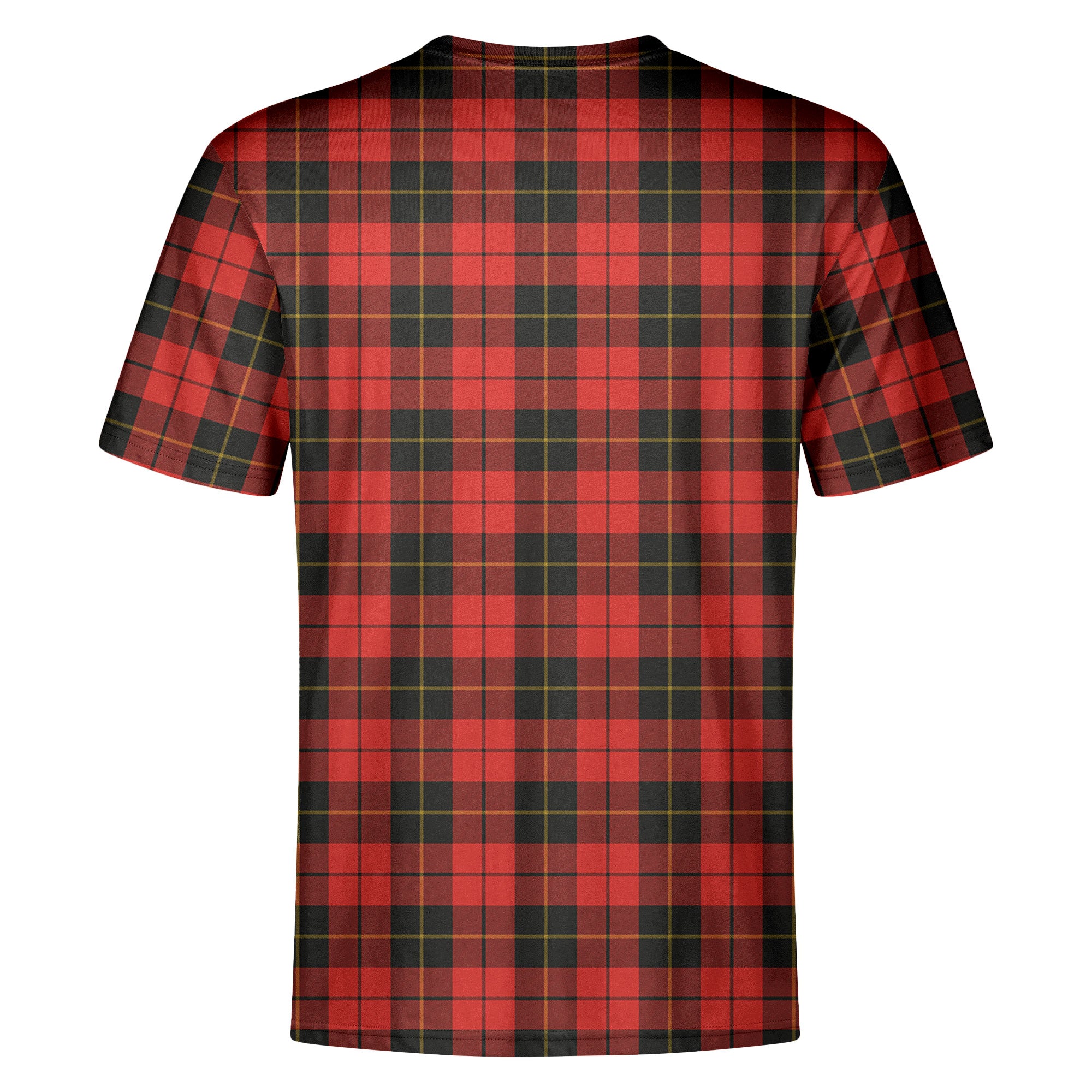 Wallace Weathered Tartan Crest T-shirt