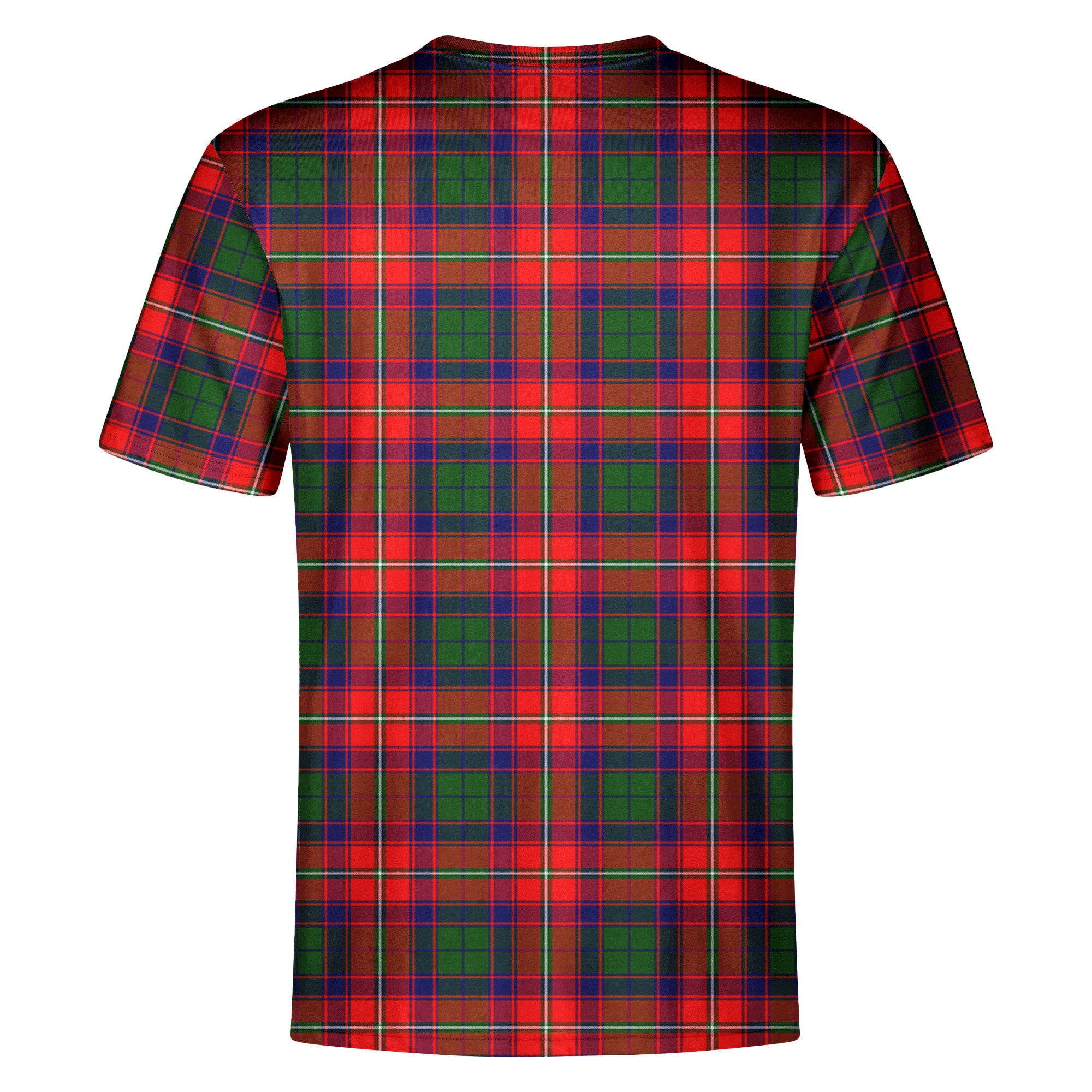 Wauchope (or Waugh) Tartan Crest T-shirt