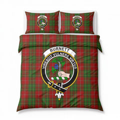 Burnett Tartan Crest Bedding Set