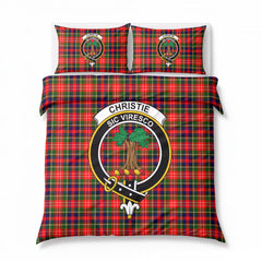 Christie Tartan Crest Bedding Set