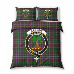 Crosbie Tartan Crest Bedding Set