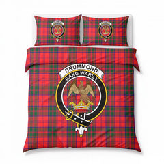Drummond Modern Tartan Crest Bedding Set