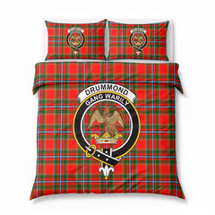 Drummond of Perth Tartan Crest Bedding Set