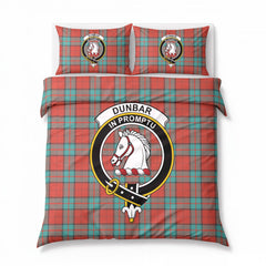 Dunbar Ancient Tartan Crest Bedding Set