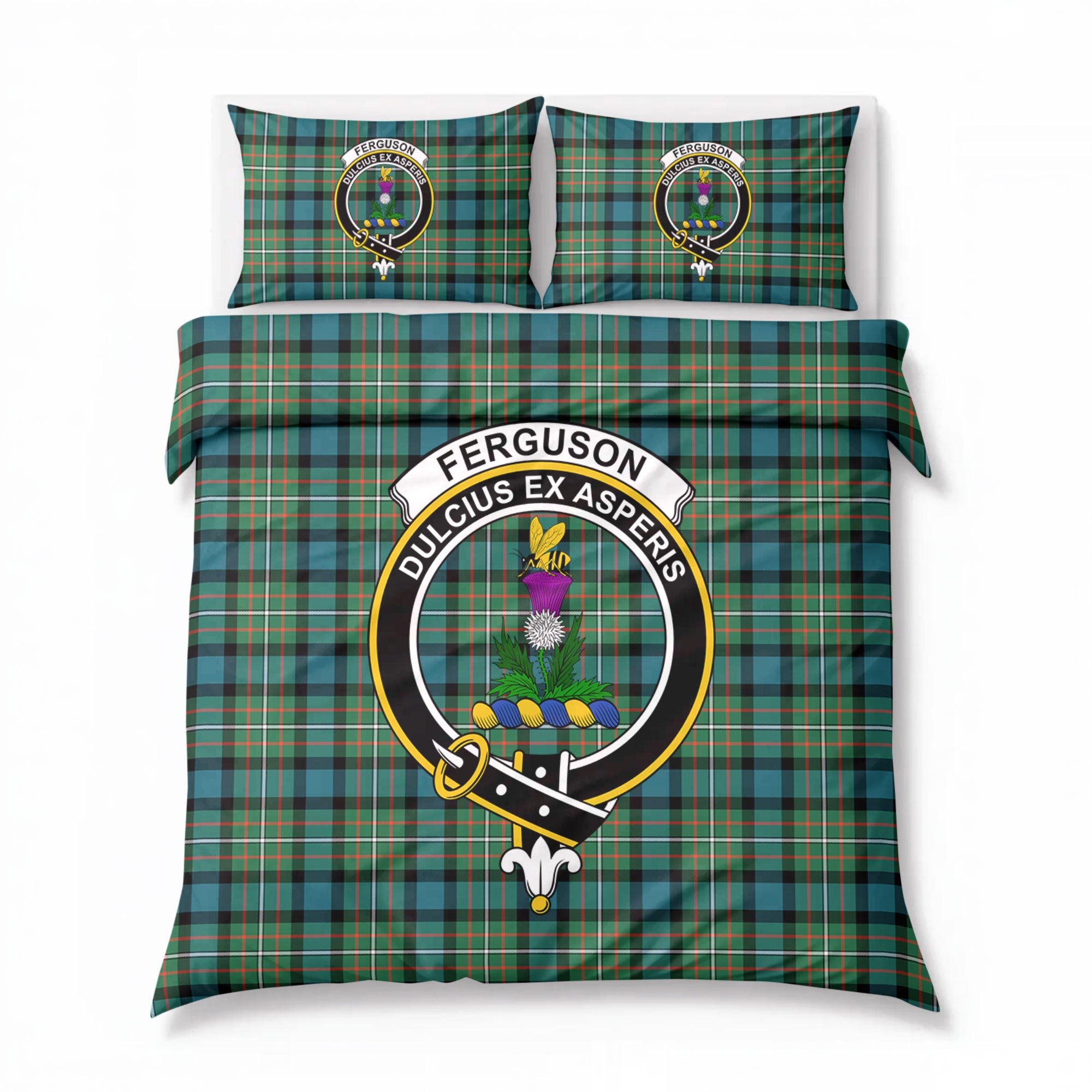Ferguson Ancient Tartan Crest Bedding Set