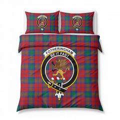 Fotheringham Tartan Crest Bedding Set