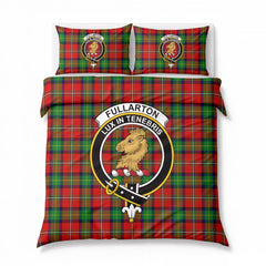 Fullarton Tartan Crest Bedding Set