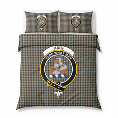 Haig Check Tartan Crest Bedding Set
