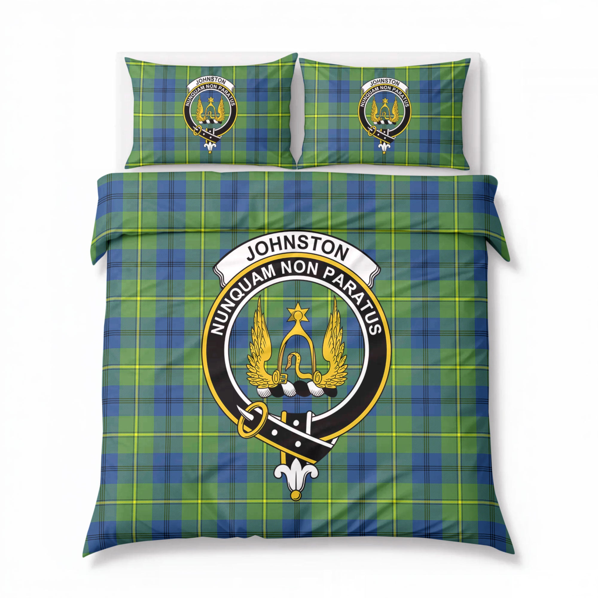 Johnston Ancient Tartan Crest Bedding Set